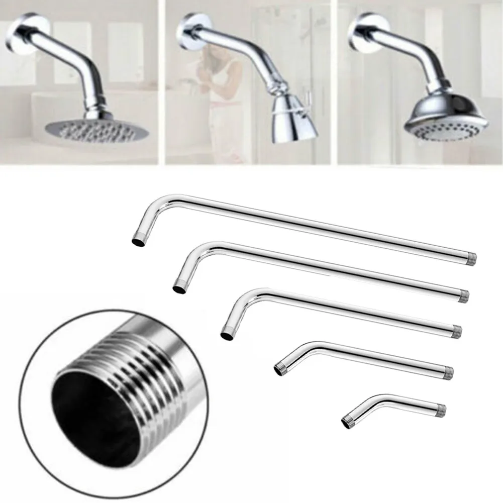 Stainless Steel Multi Size Shower Arm Extension Arm Fixing Bracket
