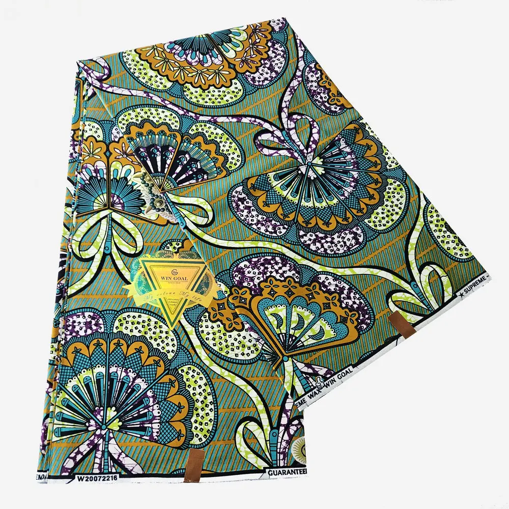 Item No.HH2-3 Choose veritable wax fabric super London wax 100% cotton textile 40/40 yarn count african wax fabric clothing fabric