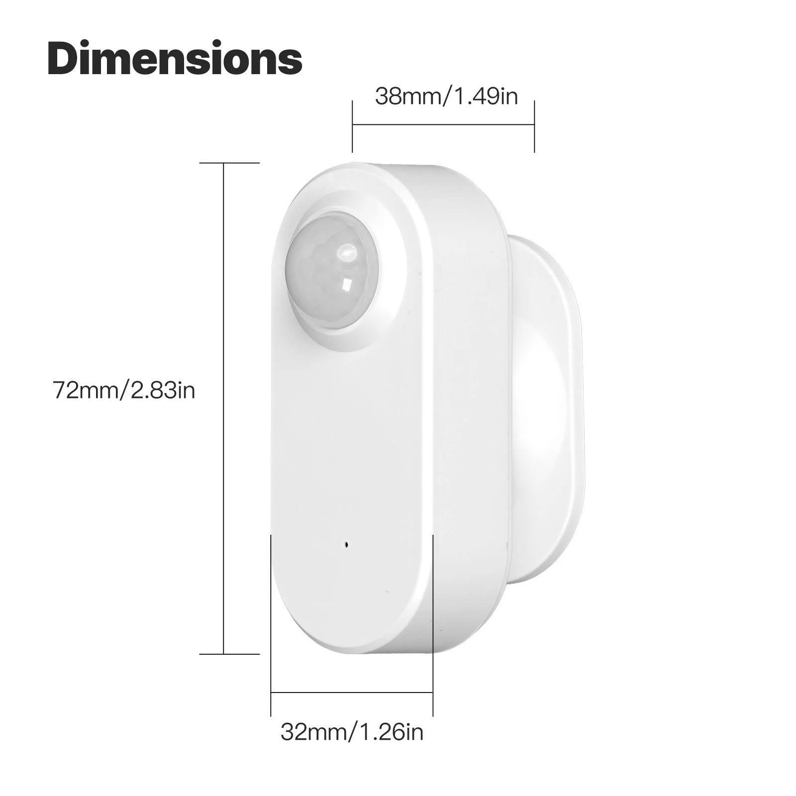 Tuya Zigbee Human Motion Sensor Smart Home Human Body Detector thumbnail 8