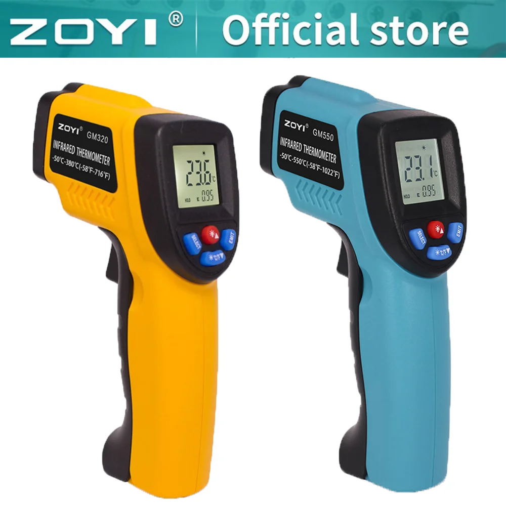 Infrared Thermometer , Handheld Heat Temperature For Cooking Tester