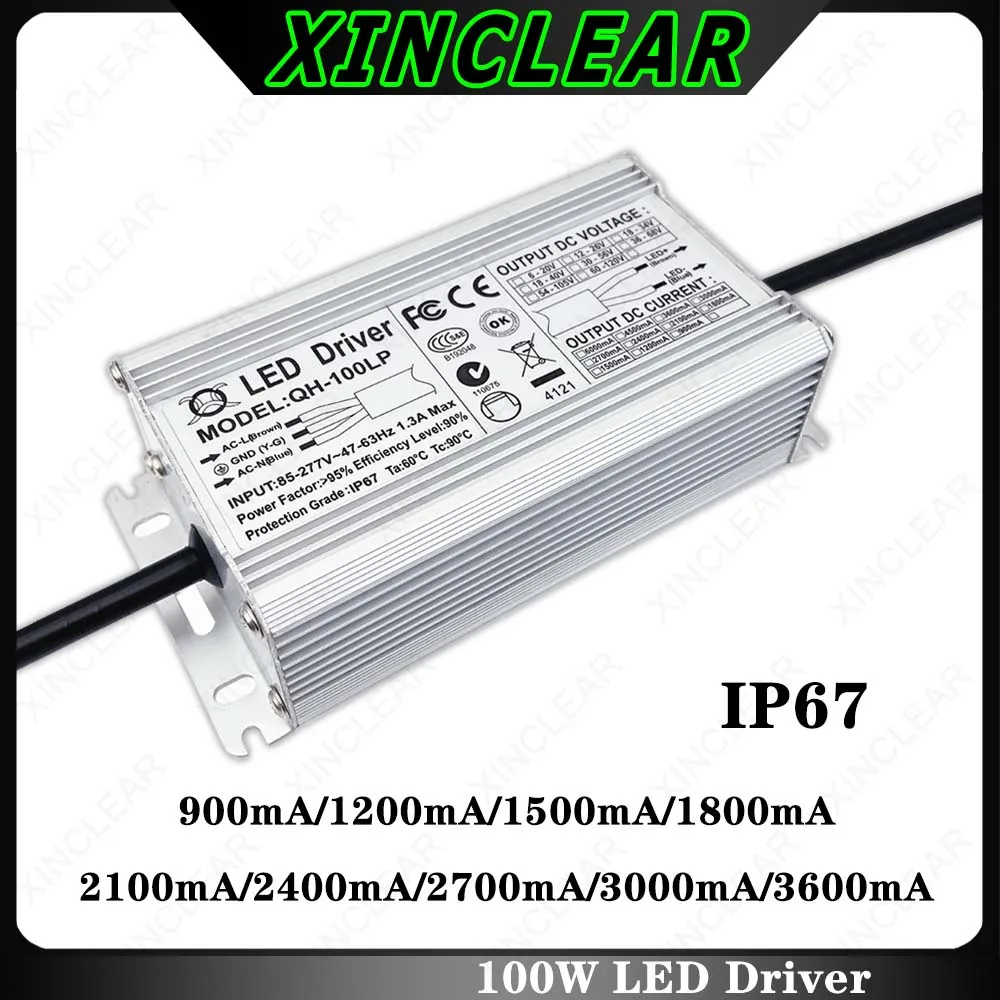 LED 드라이버 DC54-90V 54-75V 30-65V 18-42V 18-34V 12-26V 900mA 1200mA 1500mA 2100mA 2400mA 3000mA 3600mA 조명 변압기 80W 90W