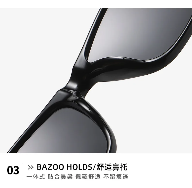 Classic Polarized Sunglasses Men Ladies Brand Design Driving Square Frame Sunglasses Men Sunglasses UV400 4