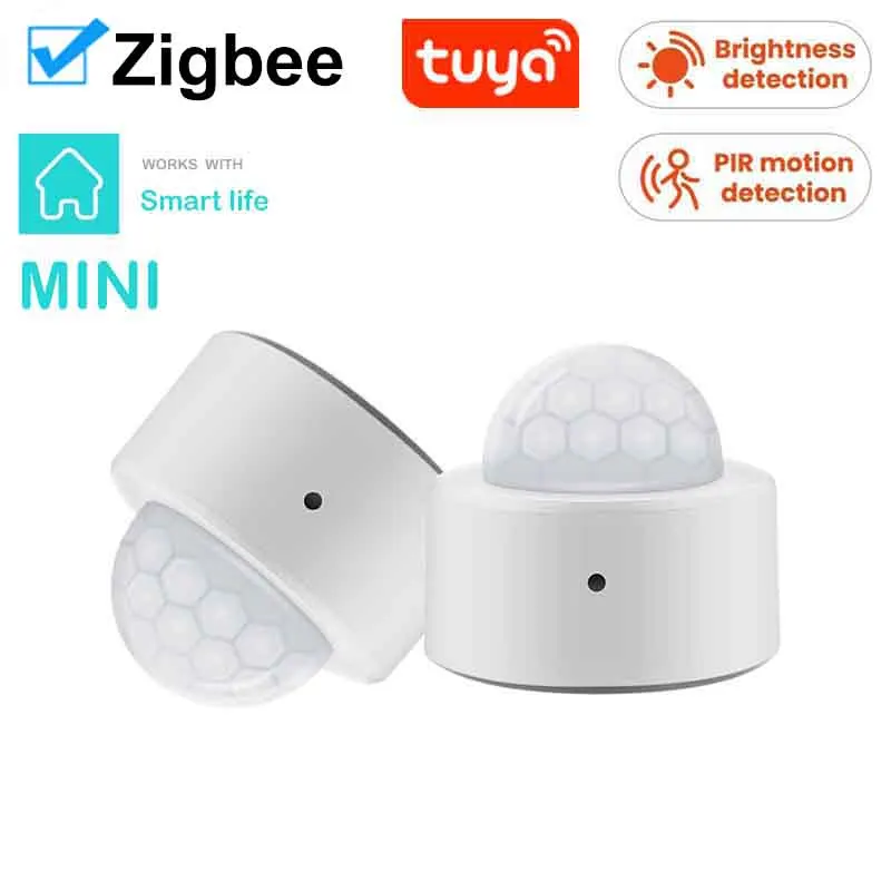 Tuya Smart ZigBee PIR Motion Sensor Wireless Infrared Detector Security Burglar Alarm Sensor Use With Tuya ZigBee Hub motion sensor human presence sensor motion detector