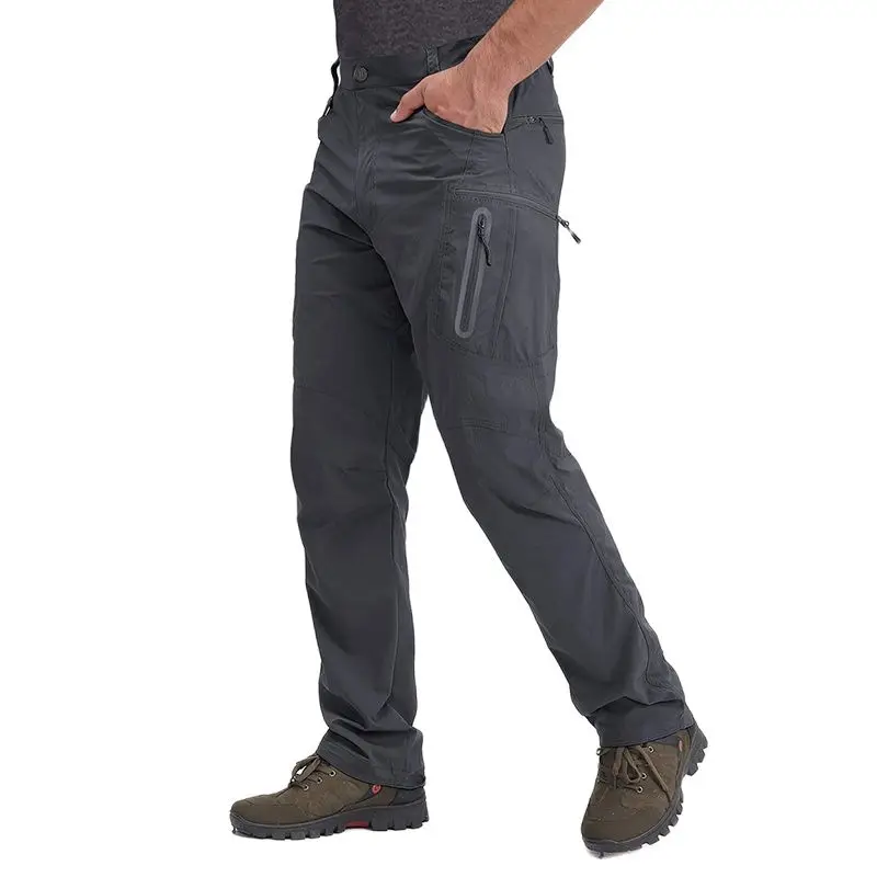 Men's Cargo Pants Summer Lightweight Hiking Pants Quick Dry Waterproof Outdoor Fishing Trekking Trousers hiking pants