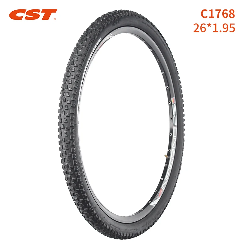 CST-Anti-Skid Mountain Bicycle Tire, Stab Proof Tyre, 26x1.95, Bicycle Accessories, Steel Wire, 26 in, C1768