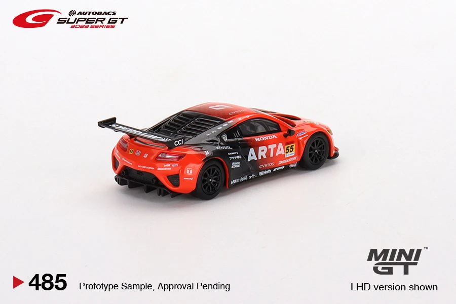 MINIGT 1:64 Honda NSX GT3 EVO22 #55 ARTA 2022 Super GT Series 