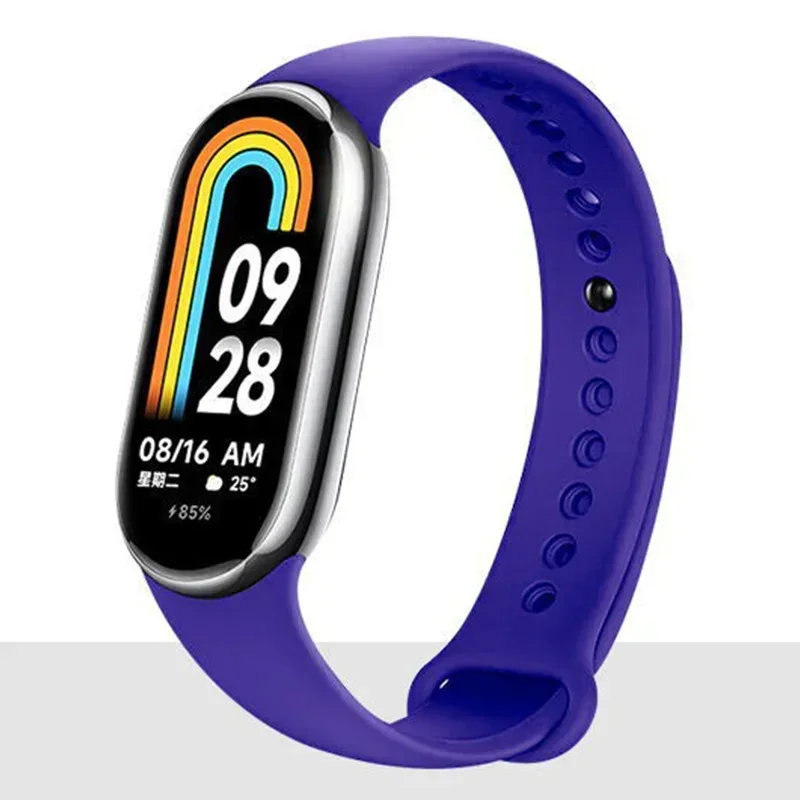 Waterproof Silicone Sport Watchbands - Universal Replacement Strap for Smart Fitness Trackers