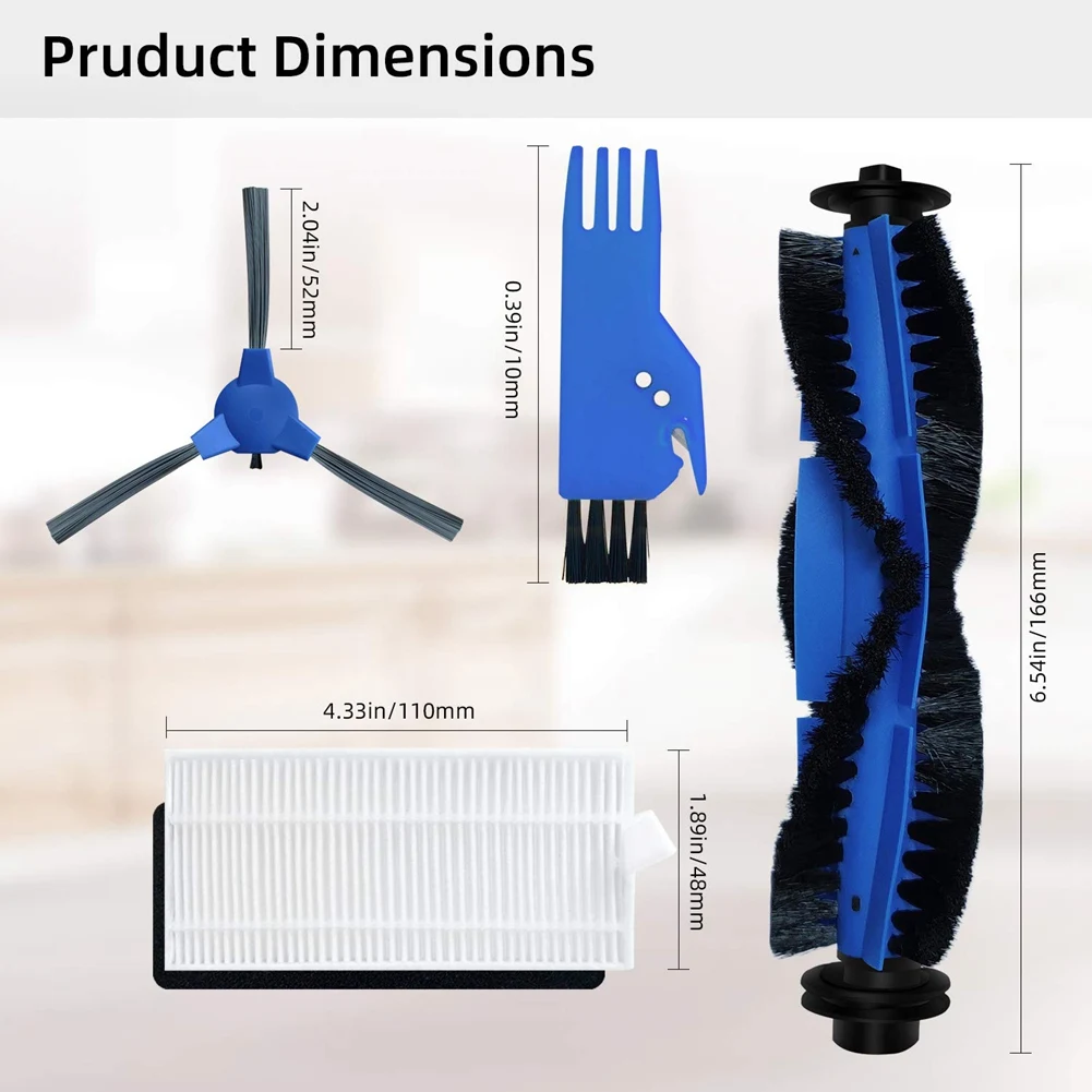 

Replacement Parts for Eufy Robovac 11S, 12, 15T, 15C, 25C, 30, 30C, 35C Slim Carpet Robotic Vacuum