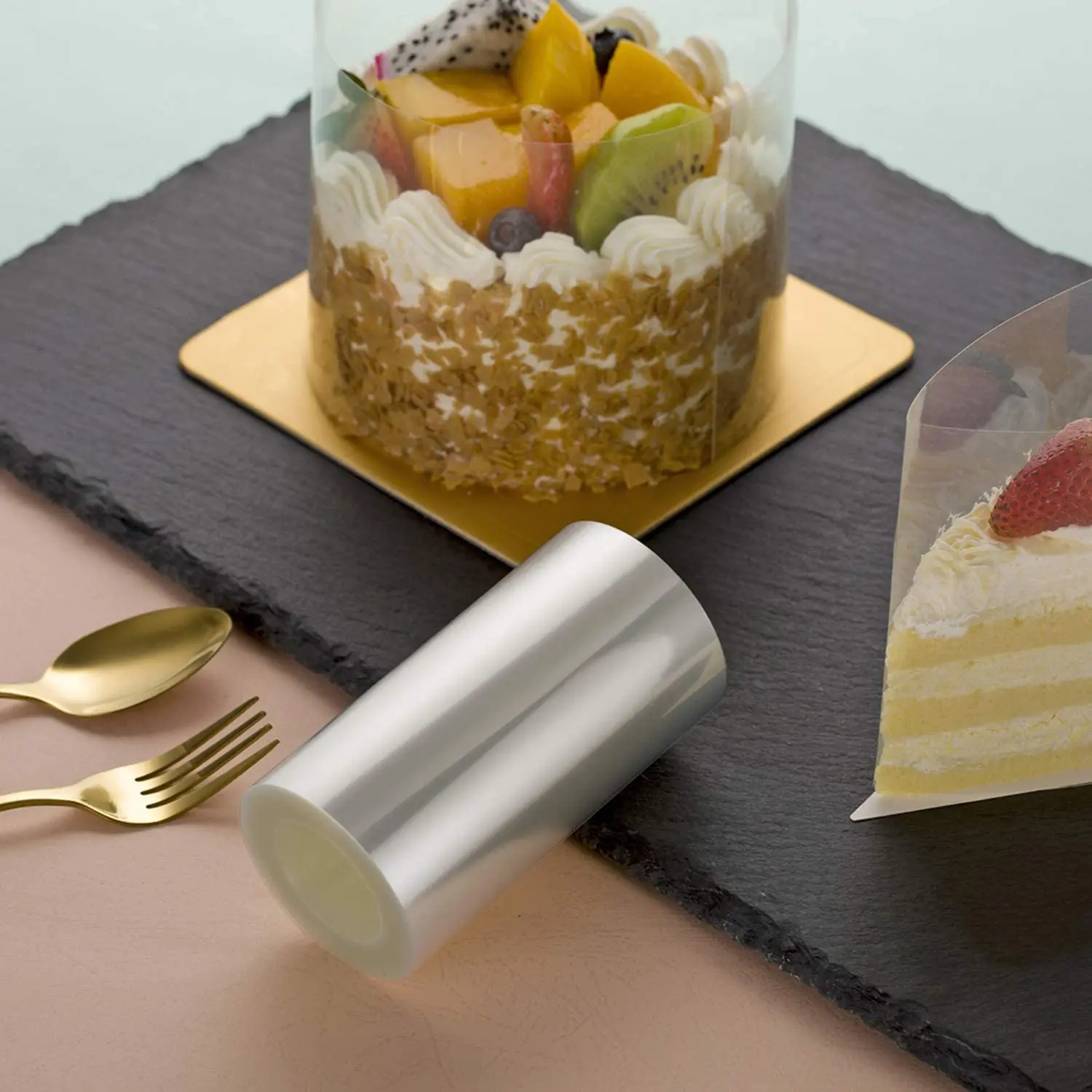 Kitchen Bakeware Acetate Film for Cake Decor Transparent Cake