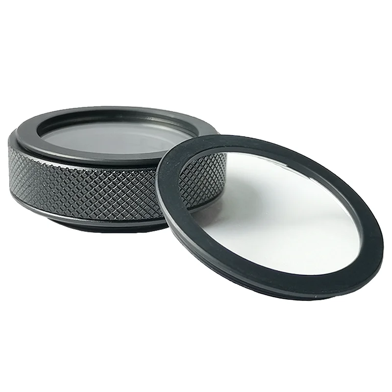 Iris Aperture Adapter Ring 1.5~22mm PVS14 Focusing Iris Adjustable IRIS Aperture with Polycarbonate/PC Objective Lens Module DIY Retrofit Adapter Ring