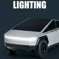 Explosive Cyberpickup electric cool remote control car Tesla remote control  children's toys wholesale stall large birthday gift 2