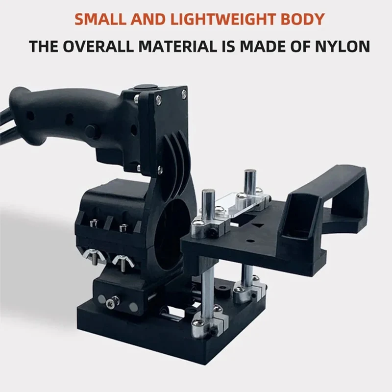 2 in 1 Woodworking Slot Locator Invisible Fastener Punch Holder for Wardrobe Cabinet Board Compact Router Trimmer woodworking slot locator