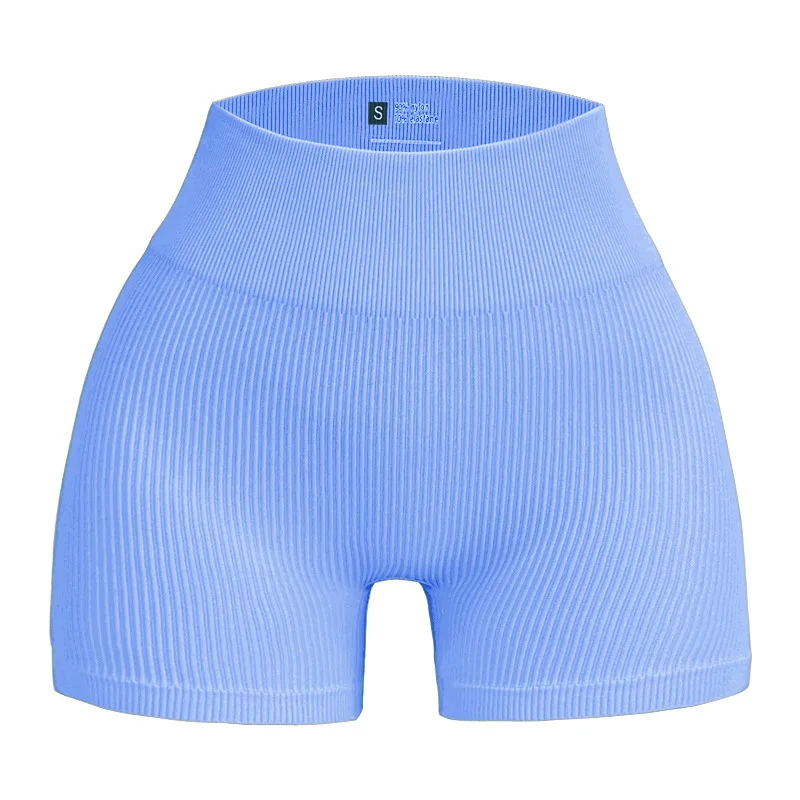 New Women Gym Shorts Sports Yoga Pants Ignite Short 4.5" Seamless High Stretch Workout Scrunch Butt Yoga Seamless Leggings Color 5