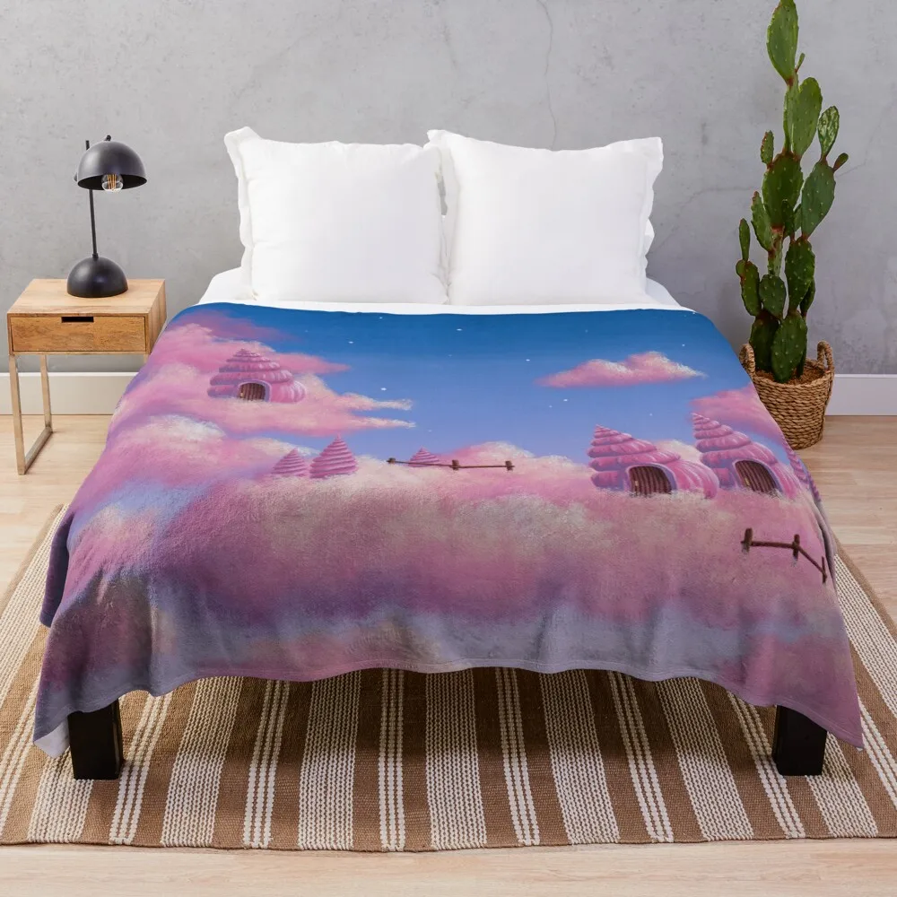 

Pink Dreams Throw Blanket Tourist Blanket