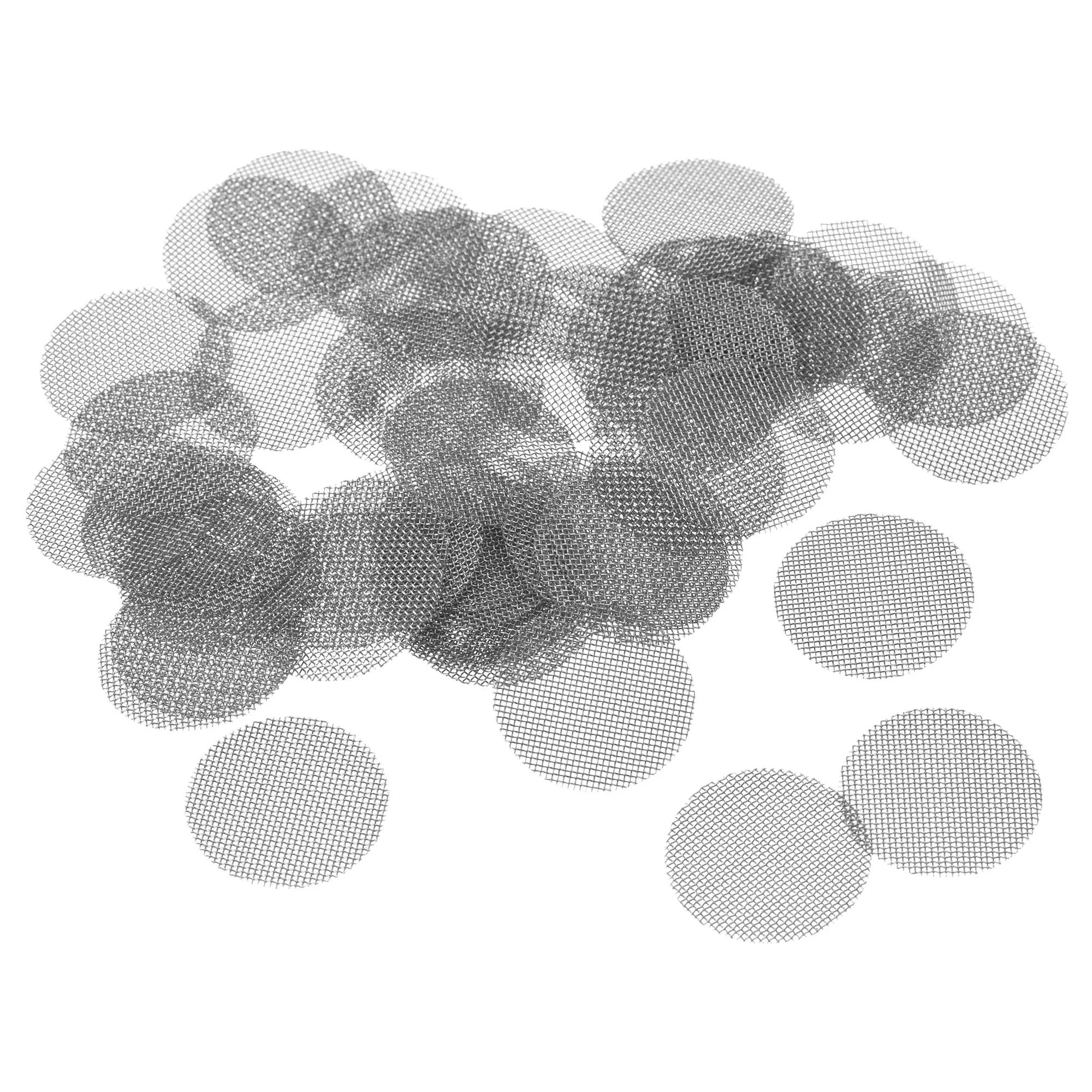 50pcs 15mm Diameter Pipe Screen Stainless Steel Screens Multifunctional