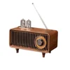 Wireless Bluetooth Speaker FM Retro Radio Subwoofer Memory Card U Disk High Quality Indoor MP3 Portable Speaker Home 1