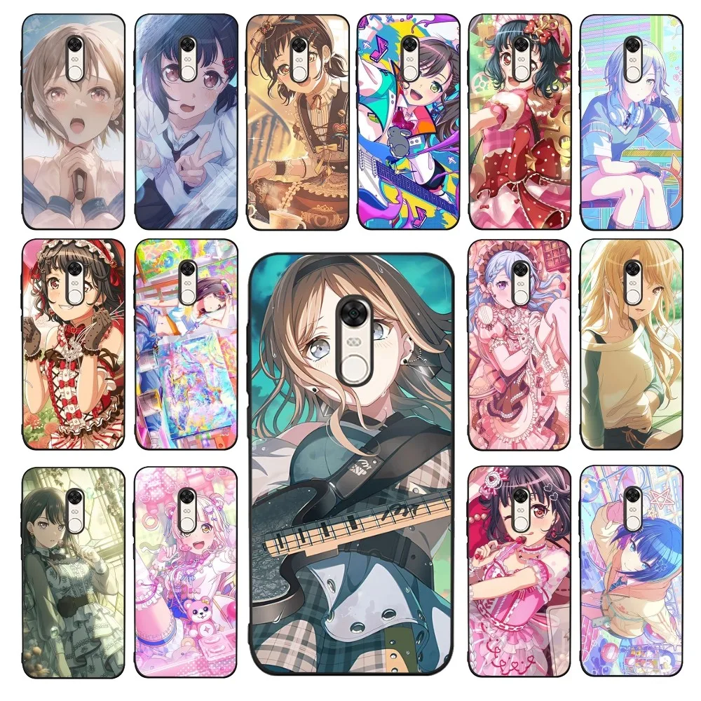 Bang Dream It'S My Go Custodia Per Telefono Per Redmi 5 6 7 8 9 10 Plus Pro 6 7 8 9 A Go K20 K30 K40 Pro Plus F3 Fundas