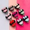 3Pcs Minnie Shaped Baby Pacifer Clip Food Grade Silicone Teethers For Baby DIY Baby Soother Nursing Pacifier Chain Accessories 5