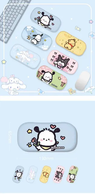 Cute Sanrio Keyboard Wrist Rest Cushion Gel Pad Kuromi My melody Hello Kitty