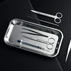 Surgical Tray, Stainless Steel Tray for Lab Instrument Supplies, Tattoo Tool, Necklaces, Perfume, Hair Brushes, Jewelry 3
