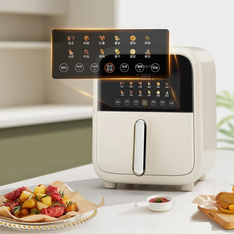 Joyoung 220V Fried Air Fryer Household 7L Oven Without Turning 1800W French Fries Machine Electric Fryer 4