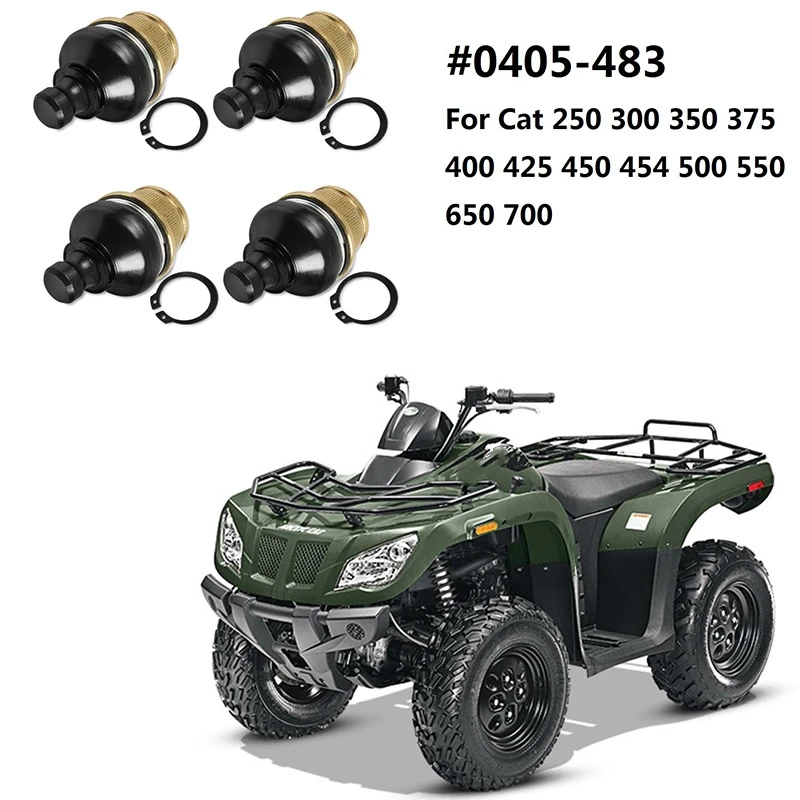 

Ball Joint for Arctic Cat 250 300 350 375 400 425 450 454 500 550 650 700 TRV TBX 2X4 4X4 Replace 0405-483