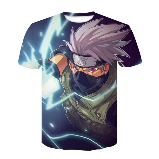 Maglietta Naruto Ufficiale Per Bambini - Cotone 100% | Villaggio Della Foglia Nascosta, Design Anime - Foto 7