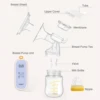 doopser Double Electric Breast Pump for Breastfeeding Hands Free Breast Pump 3 Modes 9 Suction Levels Low Noise Anti-Backflow 5