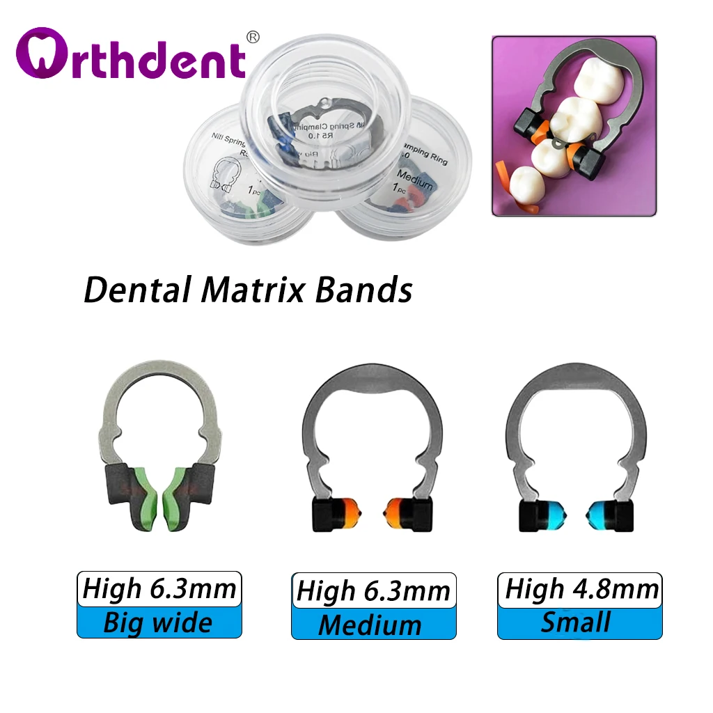 DentalSectionalMatrixSystemSetMatrixBandsContouredGarrison
