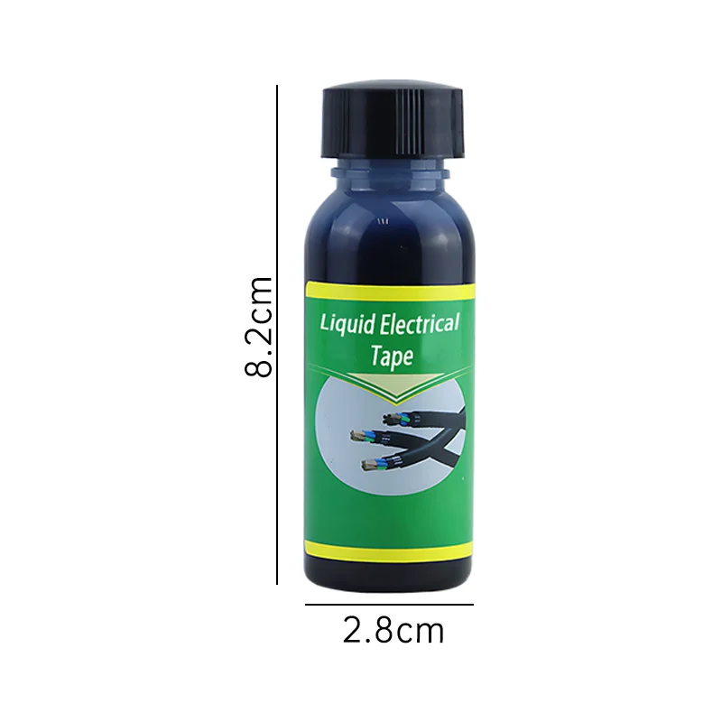 50ml Liquid Electrical Tape Insulating Tape Repair Rubber Electrical Wire Cable Coat Liquid Insulation Paste Fix Line Sealant electrical repair liquid electrical tape electrical insulating tape electrical sealant