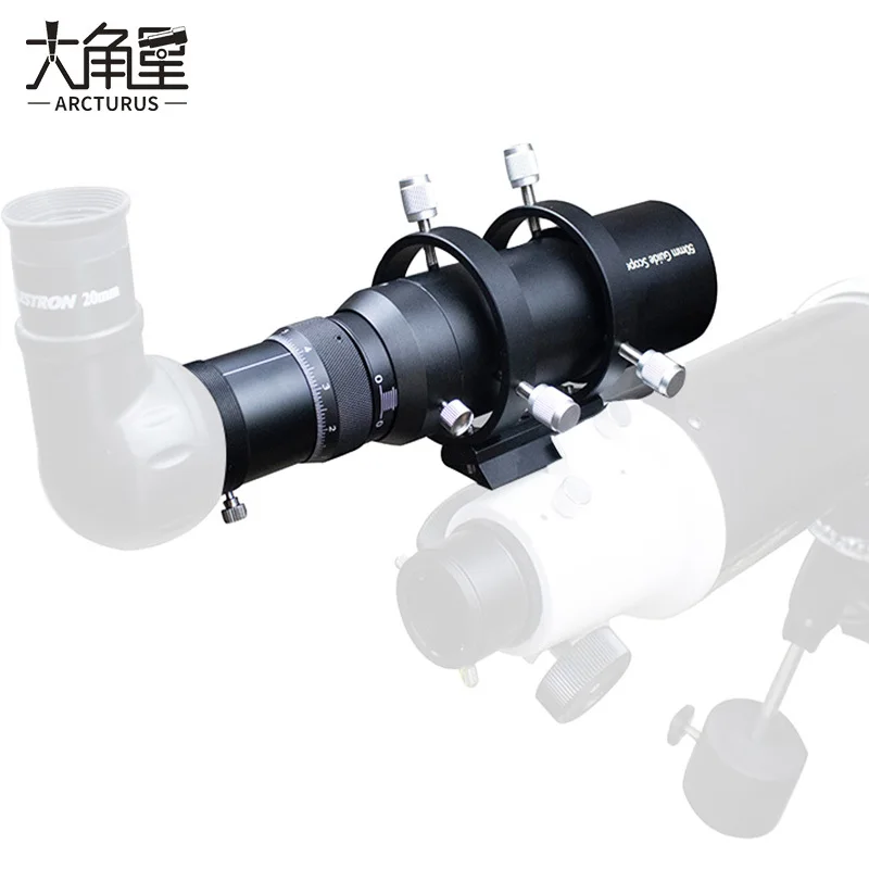 

50 мм компактный комплект Deluxe Finder & Guidescope с 1,25 "двойным спиральным фокусом направляющий для Celesctron Sky Watcher Meade Vixen