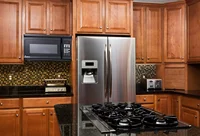 OM-1600K 1.6 cu. ft. Over-the-Range 30” Microwave Oven 1000 Watts, with Surface Light, 2 Speed Vent System, Touch-pad Co 2