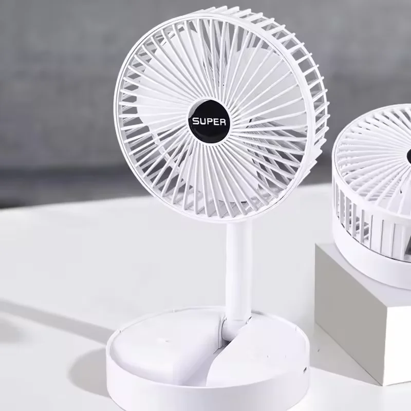 미니 선풍기 냉각 접이식 휴대용 야외 사무실 스탠딩 데스크 선풍기, 전기 가정용 에어 쿨러, 선풍기 여행 휴대용 소형 선풍기 