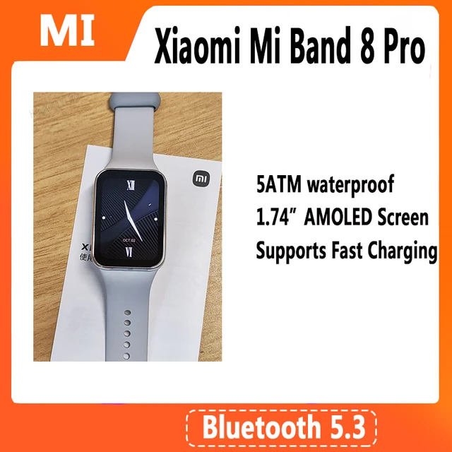 New Xiaomi Mi Band 8 Pro Smart Bracelet AMOLED Screen GPS Miband 8 Pro  Blood Oxygen Fitness Traker Waterproof Smart Band - AliExpress