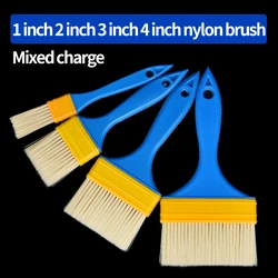 Versatile Wooden Handle Paint and Barbecue Brush Set (Mixed)