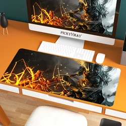 Dark Souls Large Mat Gaming Mouse Pad Floral Mousepad Gamer 900x400 Rubber Keyboard Mats Desk Pad Mat Table Mousepad Carpet 