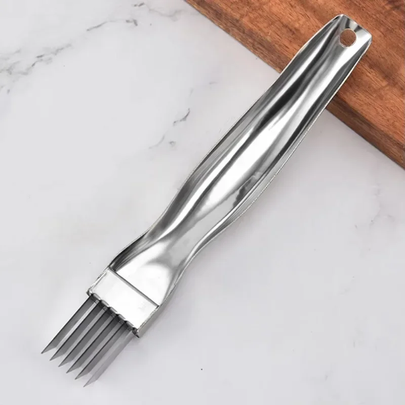 1PC Manual Onion Cutter Onion Cutter Shredder Kitchen Supplies Cutting Tools