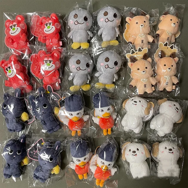 10CM KPOP RIIZE MINI poupée pendentif WONBIN SOHEE porte-clés saint valentin Pop-Up magasin sac pendentif SeungChan ANTON Fans Collection 2