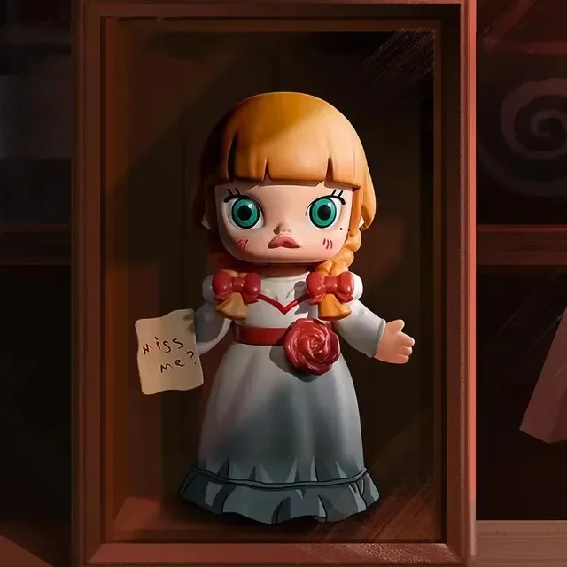 thumbnail image 1 of POP MART MOLLY WB 100 Years Series Action Figure Toys Superman Annabelle Corpse Bride Batmans Gremlins Molly Anime Figures Gifts, 1 of 5