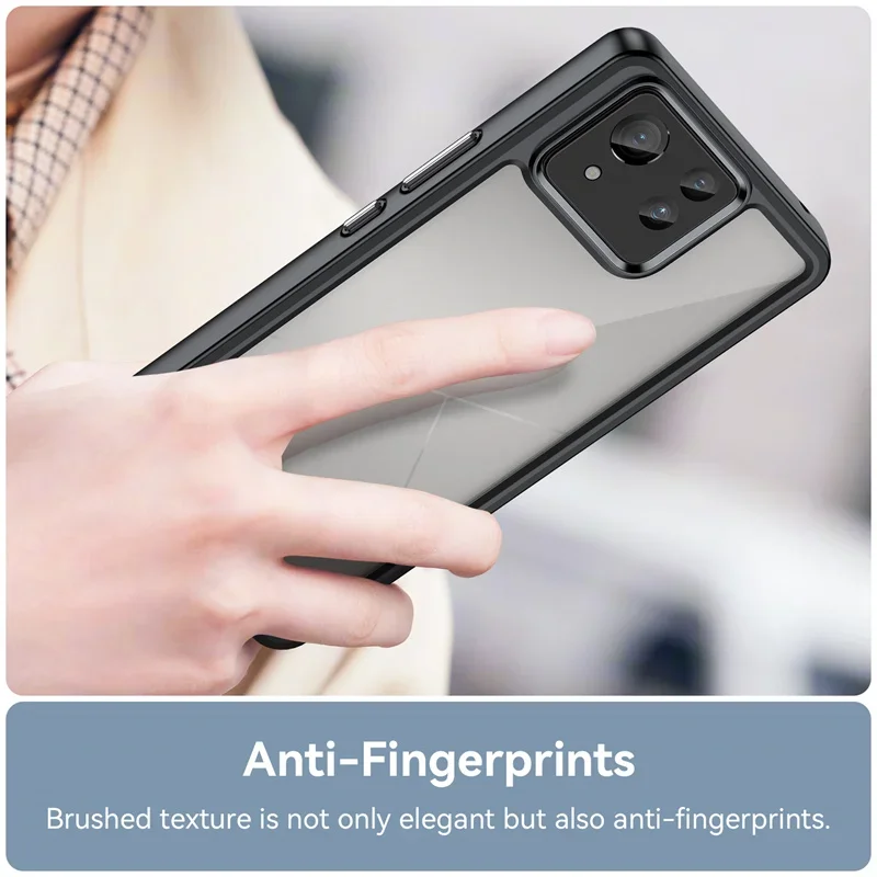 Transparent Colorful Shockproof TPU Protective Phone Case