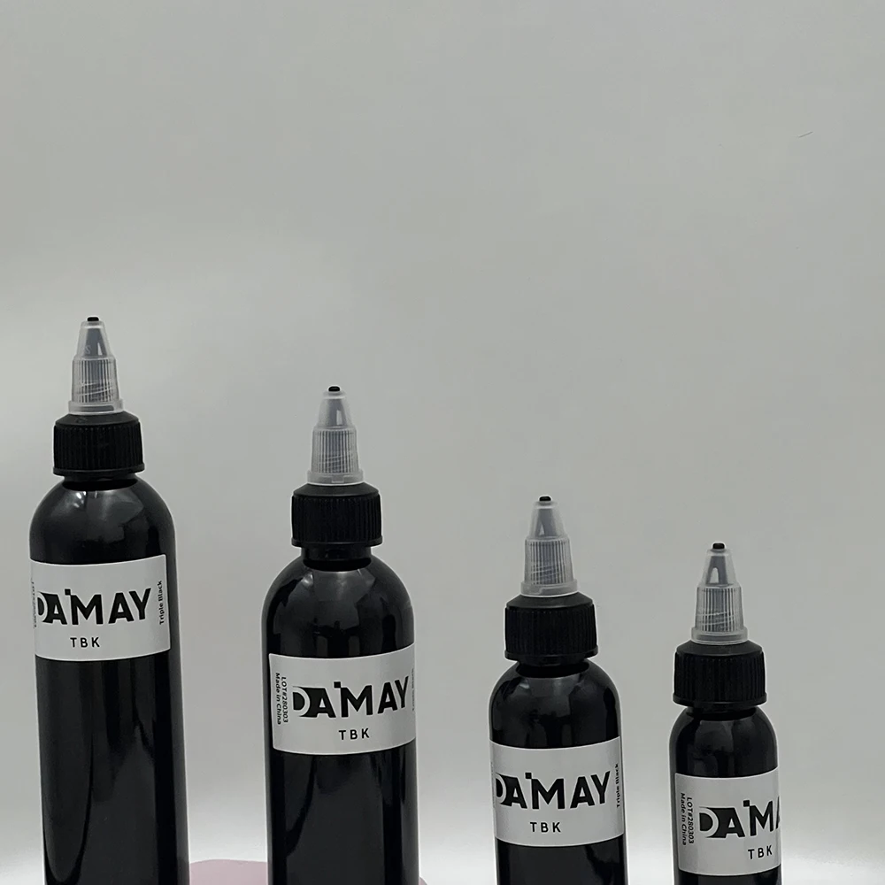30/60/90/120ml Black Tattoo Ink Professional DIY Tattoo Pigment Practice Ink Body Art Paint Color Pigment tattoo ink tattoo ink pigment
