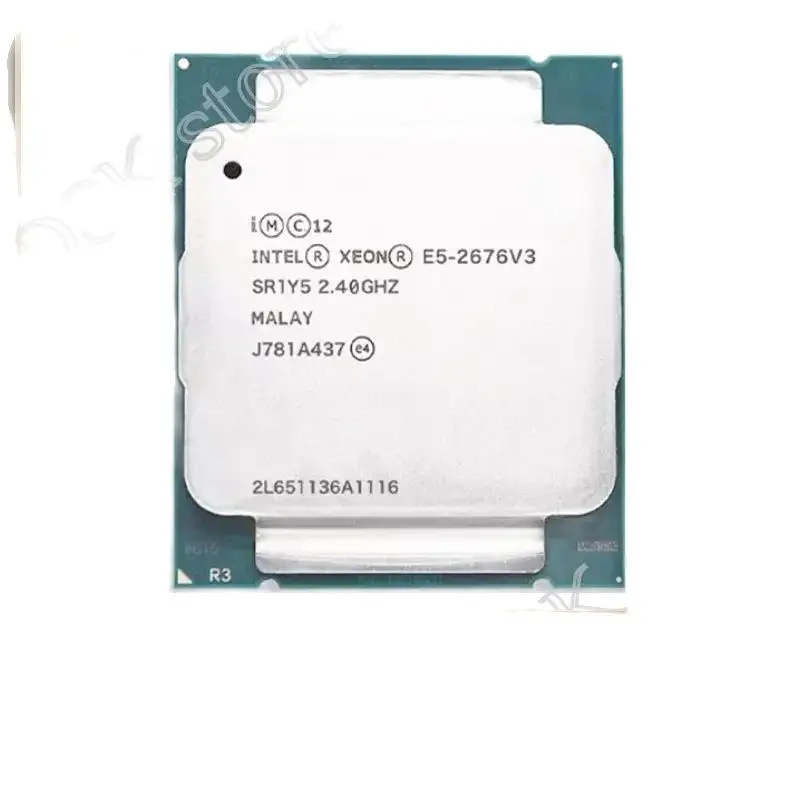 

Процессор Intel Xeon E5 2676 V3 для ПК, 2,4 ГГц, 30 Мб, 12 ядер, LGA 2011-3