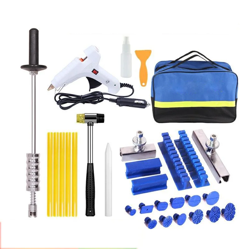 

1Set Car Paintless Dent Repair Tool Puller Kits Suction Cup Car Body Dent Damage Pulling Bridge Hammer Repair Diagnostic Tool