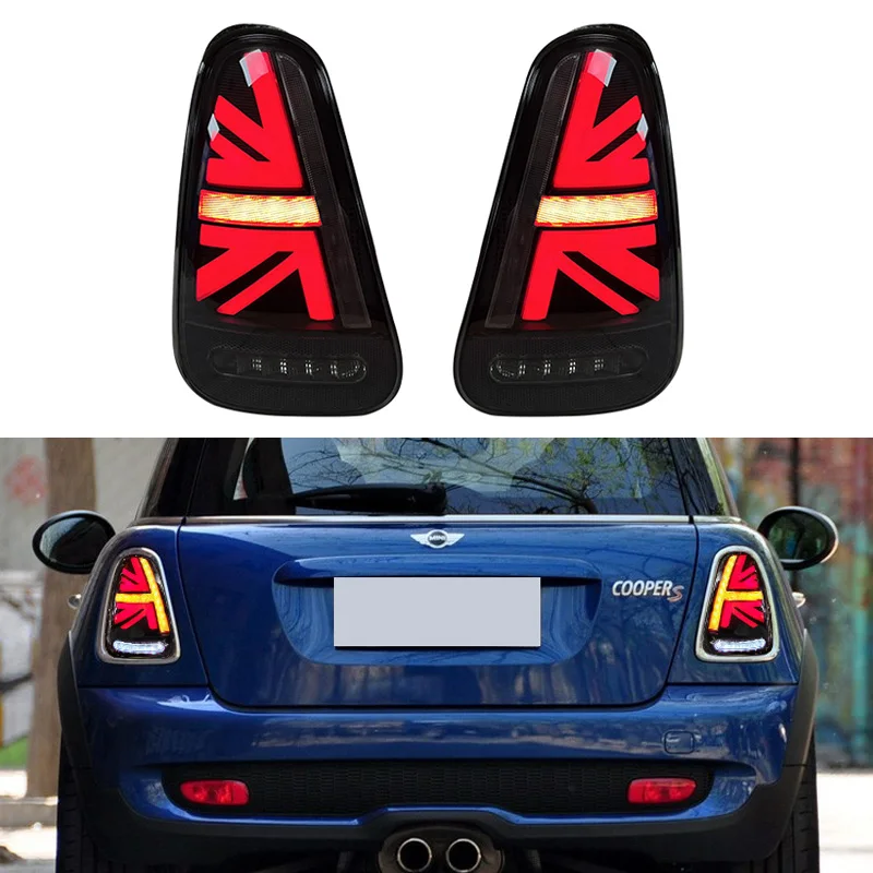 

Car LED Tail Lights For BMW Mini Cooper R50 R52 R53 Rear Fog Lamp Brake Reverse Sequential Turn Signal Back Indicator