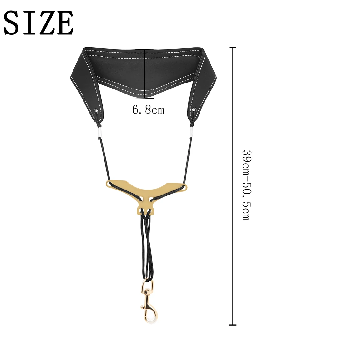 Adjustable Saxophone Shoulder Strap for Woodwind Instruments Accessories