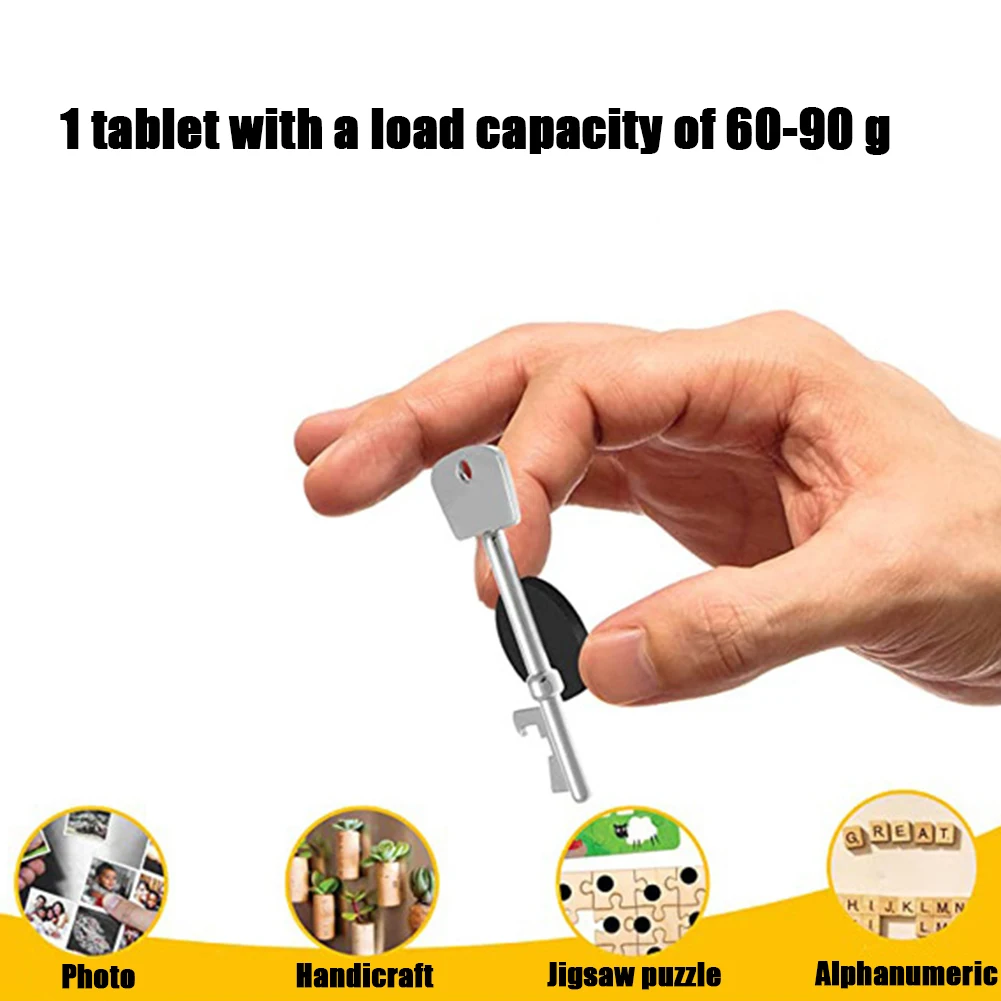 Self Adhesive Magnets Flexible Magnetic Dots Stickers Rubber 20x2mm Round 50/250PCS