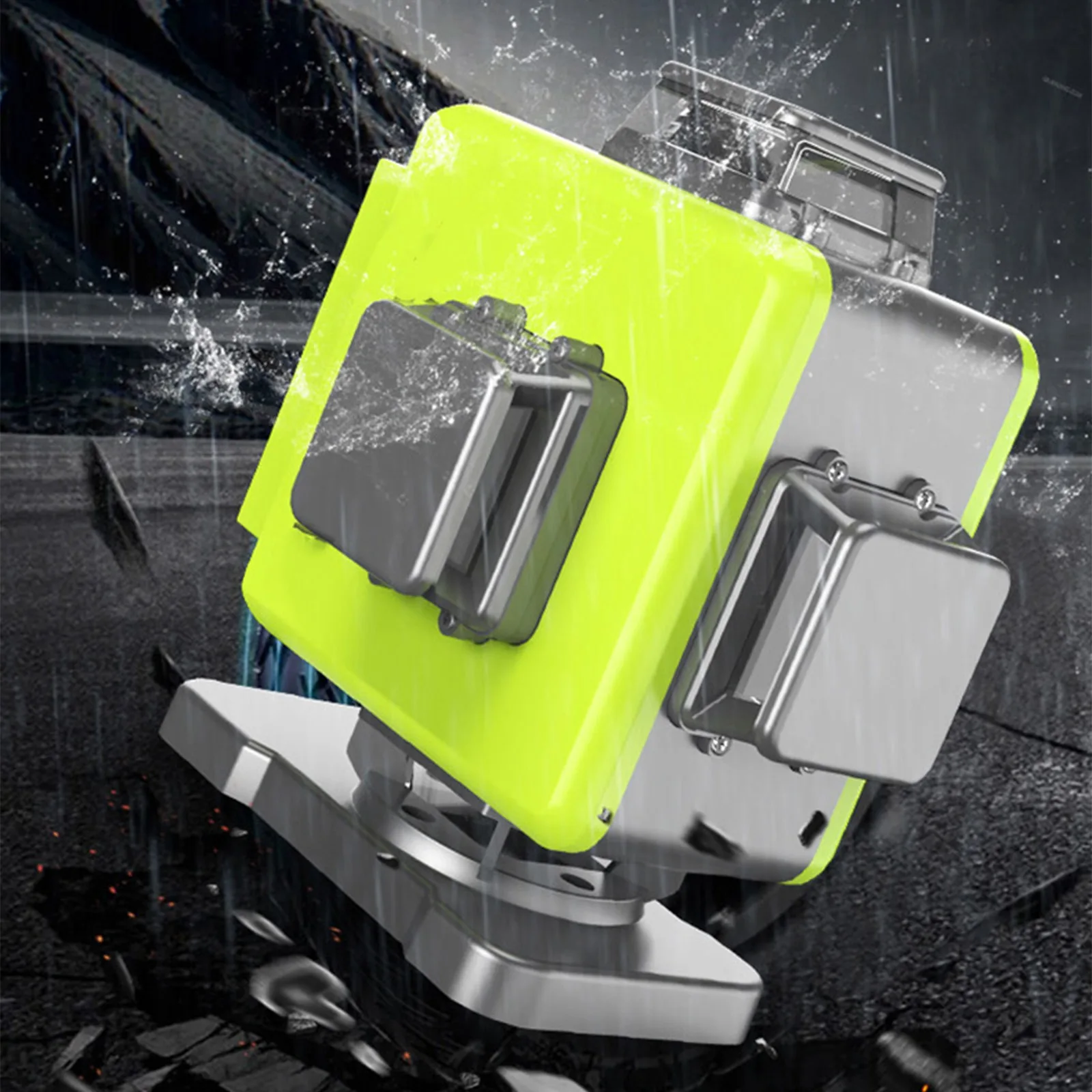 

360° Horizontal and Vertical Cross Green Laser Level 3D 4D 16 Lines Self-leveling Laser Beam Measurement