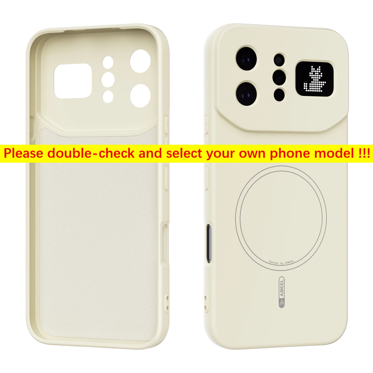 Magnetic Liquid Silicone Soft Phone Case - Skin-Friendly Feel