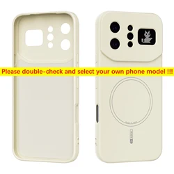 Magnetic Liquid Silicone Soft Phone Case - Skin - Friendly Feel for Infinix Note 60 Pro (Beige)
