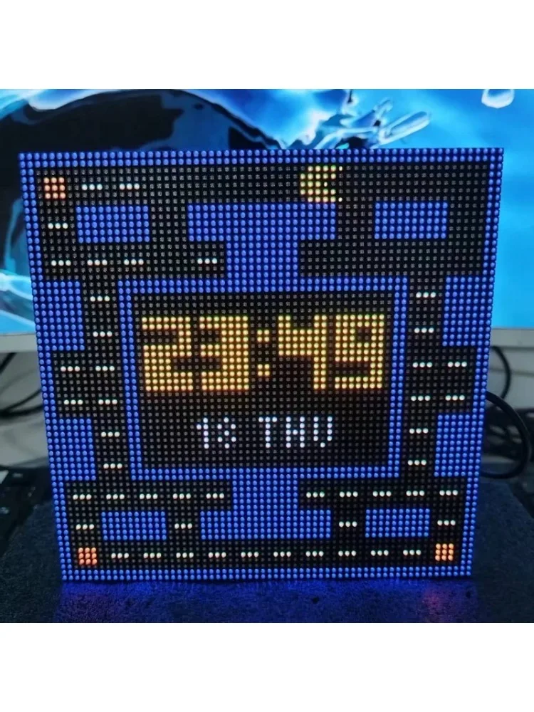 ตัวเลือกสินค้า นาฬิกา ESP32 สตีมพังค์ ปรับเวลาอัตโนมัติ ของขวัญเกมเมอร์